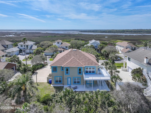 132 Beachside Dr, Ponte Vedra Beach, FL 32082 - birds eye view of property featuring a residential view