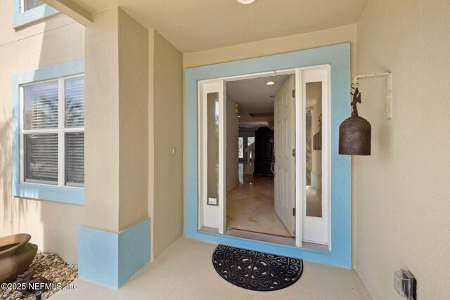 132 Beachside Dr, Ponte Vedra Beach, FL 32082 - doorway to property featuring stucco siding