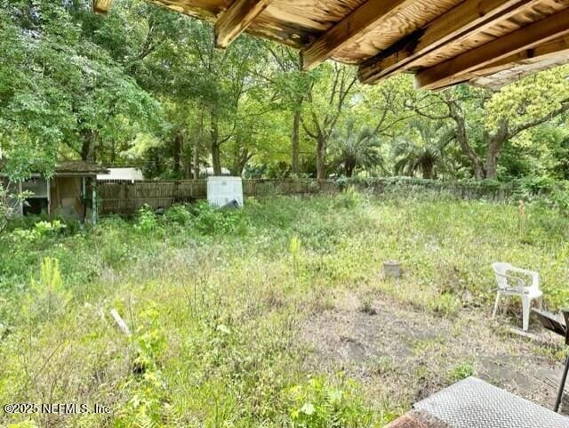 3547 Ring Ln, Jacksonville, FL 32207 - view of yard with fence