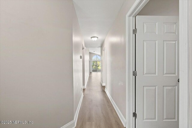 2931 Lantana Lakes Dr W, Jacksonville, FL 32246 - corridor featuring baseboards and wood finished floors