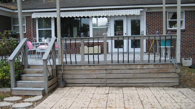 view of deck