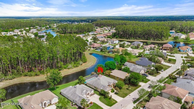 420 Chattan Way, Saint Johns, FL 32259 - drone / aerial view with a water view and a residential view