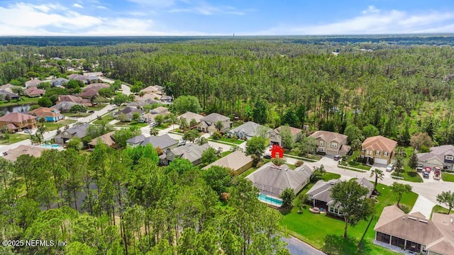 420 Chattan Way, Saint Johns, FL 32259 - drone / aerial view with a residential view and a forest view