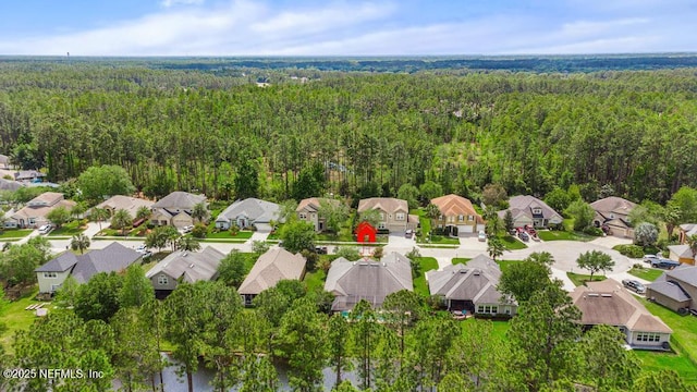 420 Chattan Way, Saint Johns, FL 32259 - bird's eye view featuring a view of trees and a residential view