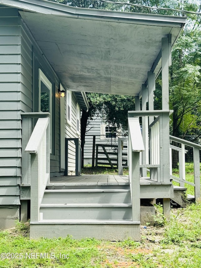 2443 Pine Estates Rd E, Jacksonville, FL 32218 - view of deck