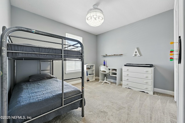 105 Weathered Oak Ct, Saint Johns, FL 32259 - bedroom featuring carpet floors and a chandelier