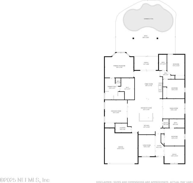 105 Weathered Oak Ct, Saint Johns, FL 32259 - view of floor plan / room layout