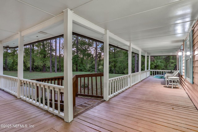 4864 County Road 218, Middleburg, FL 32068 - view of wooden deck