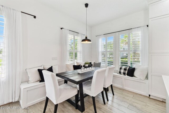 258 Haas Ave, Saint Augustine, FL 32095 - dining space featuring light wood-style flooring