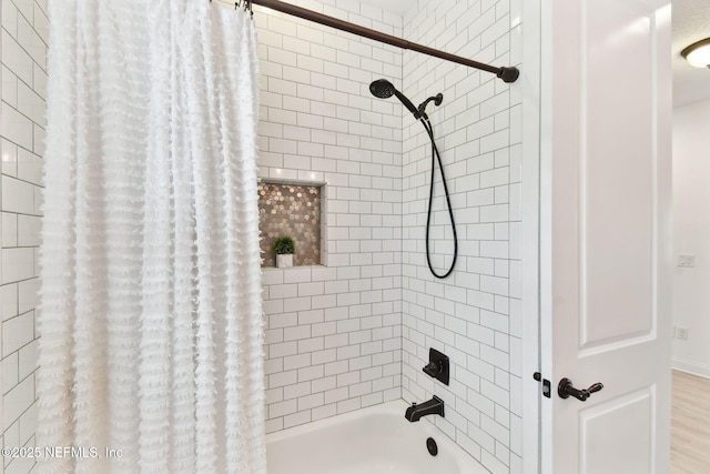 258 Haas Ave, Saint Augustine, FL 32095 - full bath with shower / tub combo with curtain