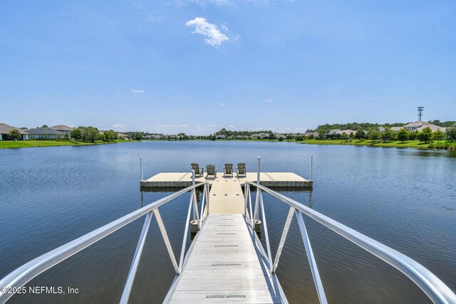 258 Haas Ave, Saint Augustine, FL 32095 - dock area with a water view