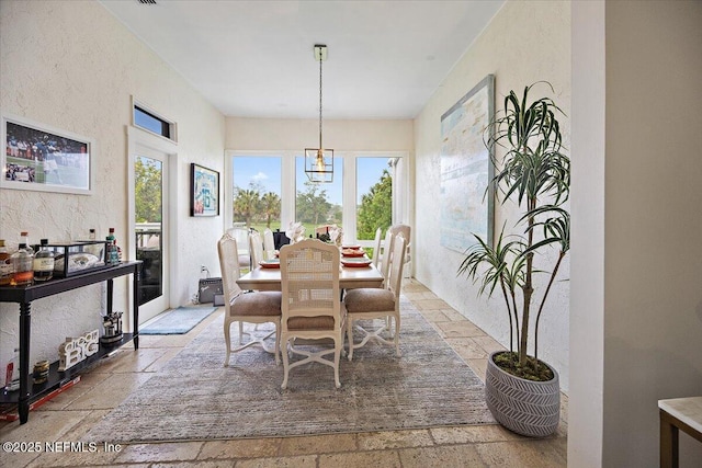 58 Tifton Way N, Ponte Vedra Beach, FL 32082 - dining area with stone tile floors