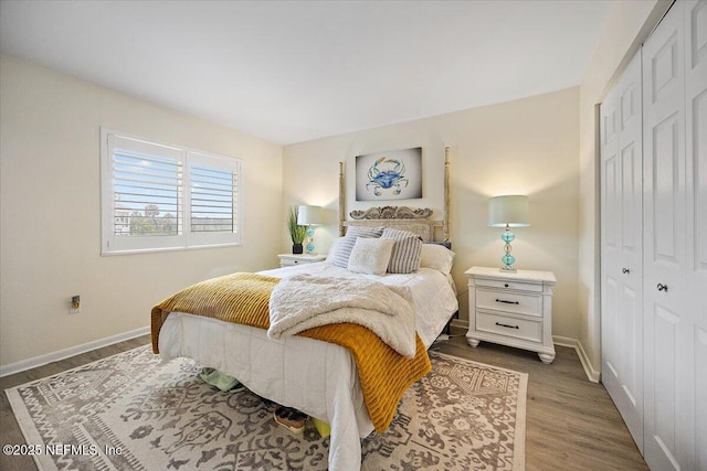 58 Tifton Way N, Ponte Vedra Beach, FL 32082 - bedroom with a closet and wood finished floors