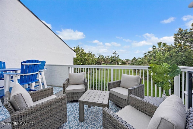 58 Tifton Way N, Ponte Vedra Beach, FL 32082 - deck featuring an outdoor living space