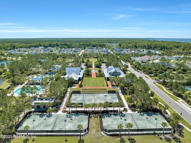 243 Olivette St, Saint Johns, FL 32259 - birds eye view of property featuring a water view