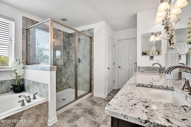 45 Princess Dr, Ponte Vedra, FL 32081 - bathroom featuring a sink, a bath, a shower stall, and double vanity