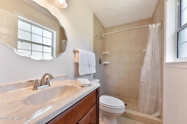 10870 High Ridge Rd, Jacksonville, FL 32225 - full bathroom featuring toilet, a stall shower, and vanity