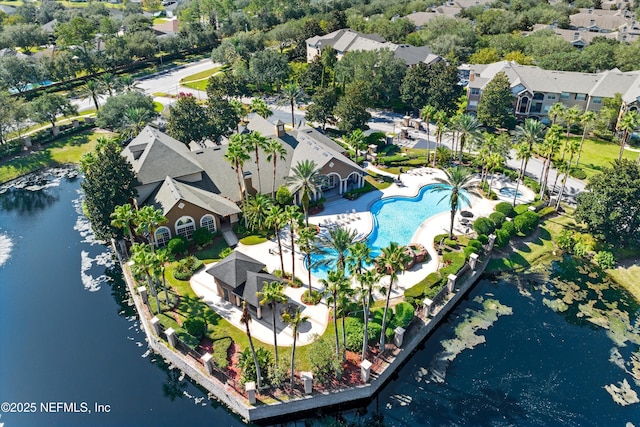 10961 Burnt Mill Rd Unit 622, Jacksonville, FL 32256 - aerial view featuring a residential view and a water view