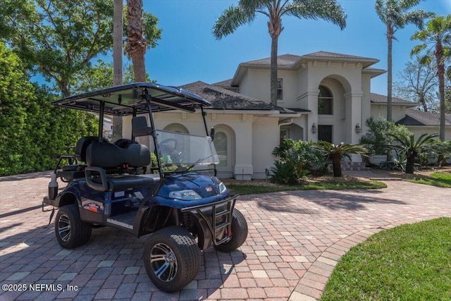 13648 Marsh Harbor Dr N, Jacksonville, FL 32225 - mediterranean / spanish-style house featuring stucco siding