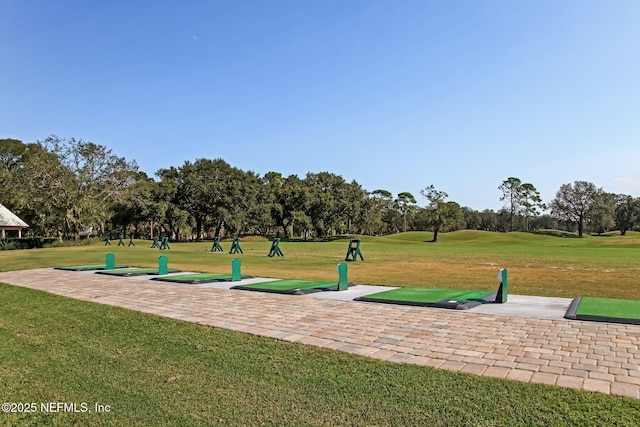 13648 Marsh Harbor Dr N, Jacksonville, FL 32225 - view of home's community with a lawn
