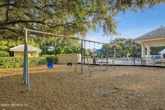 13648 Marsh Harbor Dr N, Jacksonville, FL 32225 - view of community jungle gym