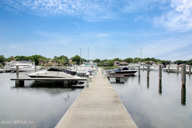 13648 Marsh Harbor Dr N, Jacksonville, FL 32225 - dock area featuring a water view