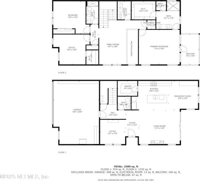 157 Oak Pk Dr, Saint Johns, FL 32259 - room layout