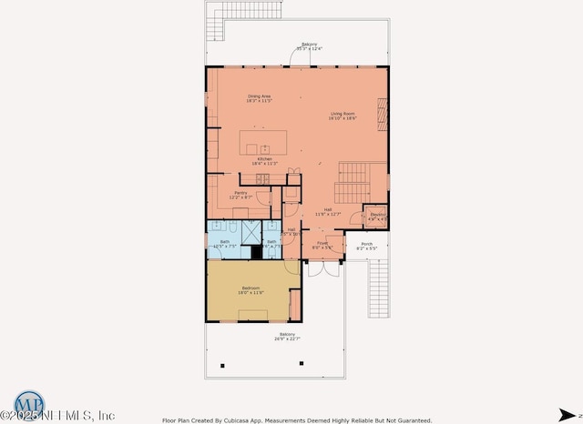 3516 1st St S, Jacksonville Beach, FL 32250 - floor plan