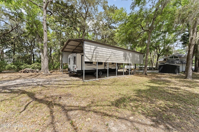 97282 Yorkshire Dr, Yulee, FL 32097 - view of outbuilding featuring a detached carport