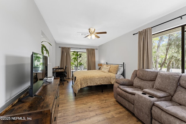 97282 Yorkshire Dr, Yulee, FL 32097 - bedroom with wood-type flooring