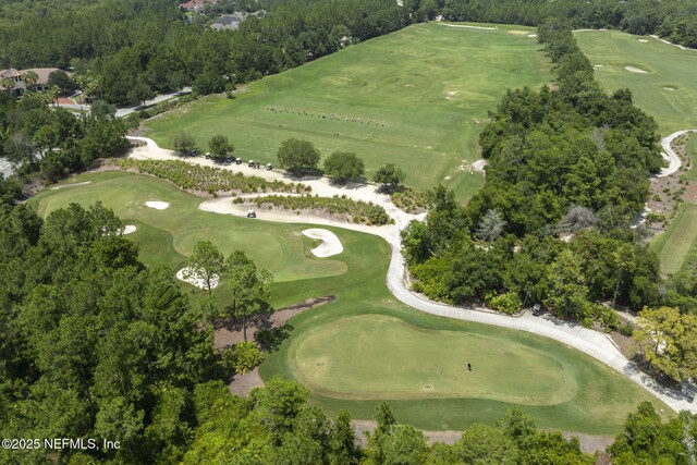 247 Vale Dr, Saint Augustine, FL 32095 - birds eye view of property featuring view of golf course