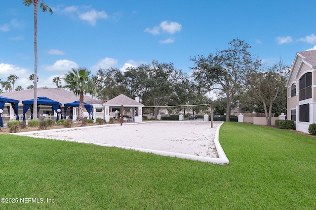 400 Timberwalk Ct Unit 1333, Ponte Vedra Beach, FL 32082 - view of community with volleyball court and a lawn