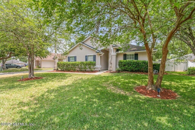 1029 Buttercup Dr, Saint Johns, FL 32259 - single story home featuring a front yard and stucco siding