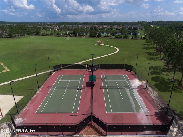 drone / aerial view