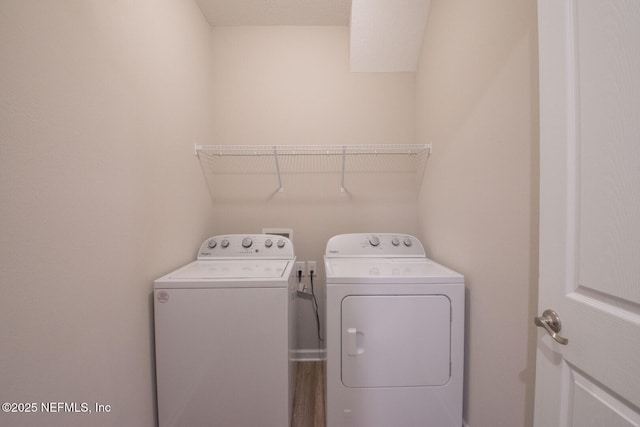 75309 White Rabbit Ave, Yulee, FL 32097 - laundry room with separate washer and dryer