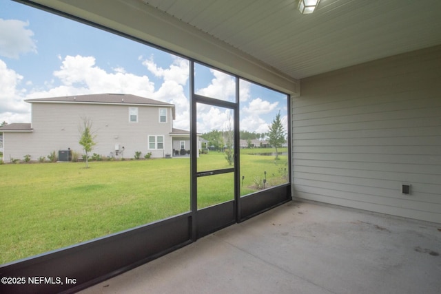 75309 White Rabbit Ave, Yulee, FL 32097 - view of unfurnished sunroom