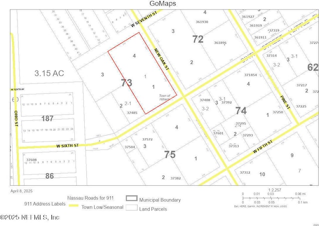 0 New Oak St, Hilliard FL, 32046 land for sale