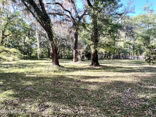 510 W Hillsborough Ave, Florahome, FL 32140 - view of yard featuring fence