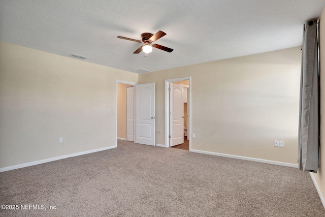 2351 Oak Stream Dr, Green Cove Springs, FL 32043 - unfurnished bedroom with visible vents, baseboards, and carpet