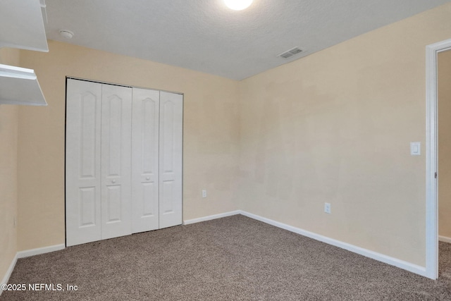2351 Oak Stream Dr, Green Cove Springs, FL 32043 - unfurnished bedroom featuring carpet, visible vents, a closet, and baseboards