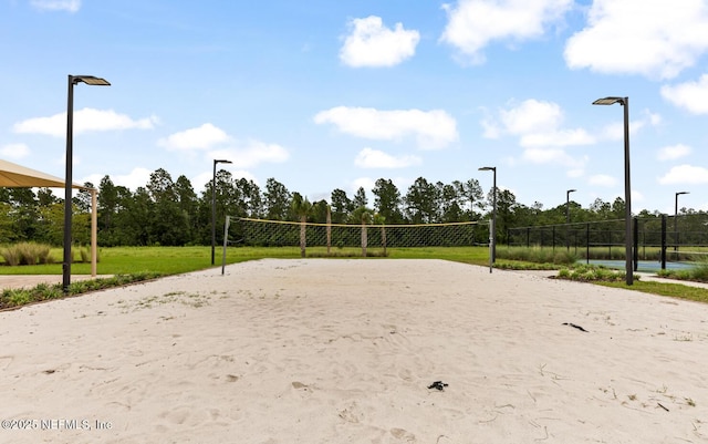2351 Oak Stream Dr, Green Cove Springs, FL 32043 - view of community with fence and volleyball court