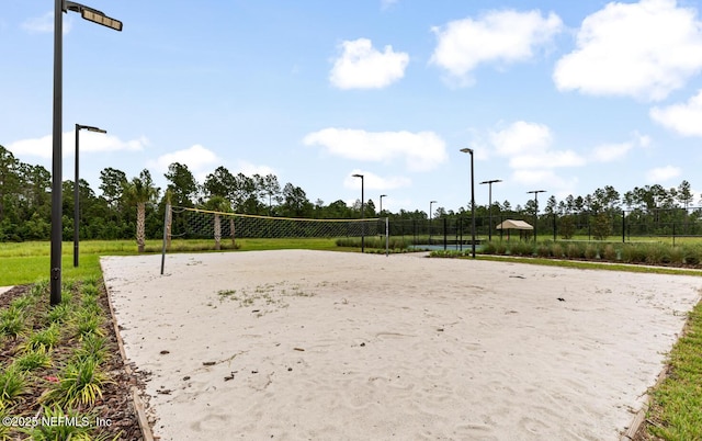 2351 Oak Stream Dr, Green Cove Springs, FL 32043 - view of community with fence and volleyball court