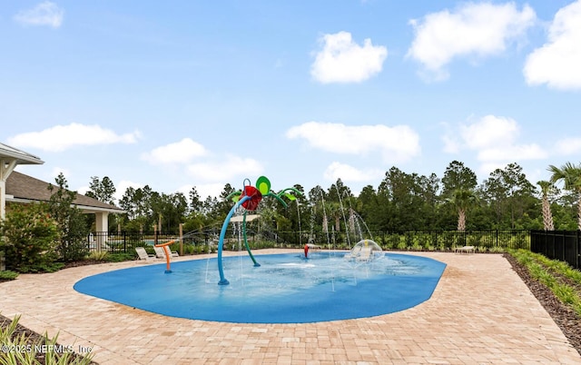 2351 Oak Stream Dr, Green Cove Springs, FL 32043 - view of pool featuring fence