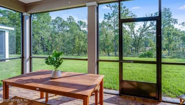 2781 Seasons Rd, Green Cove Springs, FL 32043 - sunroom / solarium featuring a wealth of natural light and outdoor dining area
