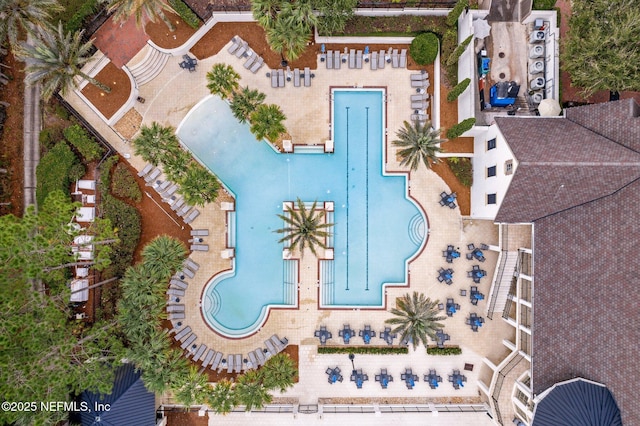 drone / aerial view