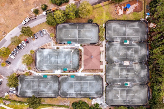 drone / aerial view