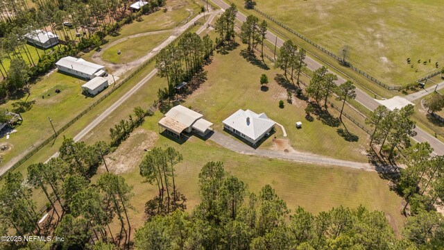 12531 County Road 121, Bryceville, FL 32009 - aerial view featuring a rural view