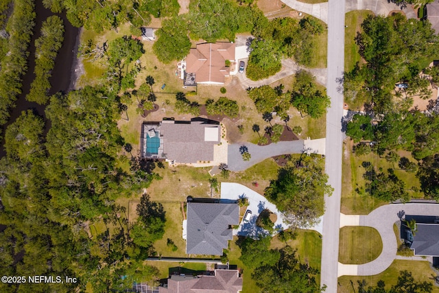 355 Lambert Ave, Flagler Beach, FL 32136 - birds eye view of property with a residential view