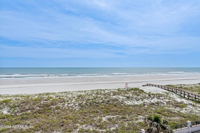 275 1st St S Unit 504, Jacksonville Beach, FL 32250 - water view featuring nearby beach