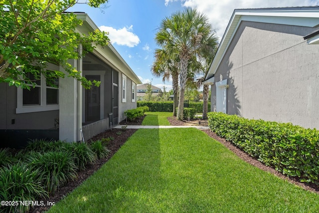 114 Fremont Ave, Saint Augustine, FL 32095 - view of yard with fence